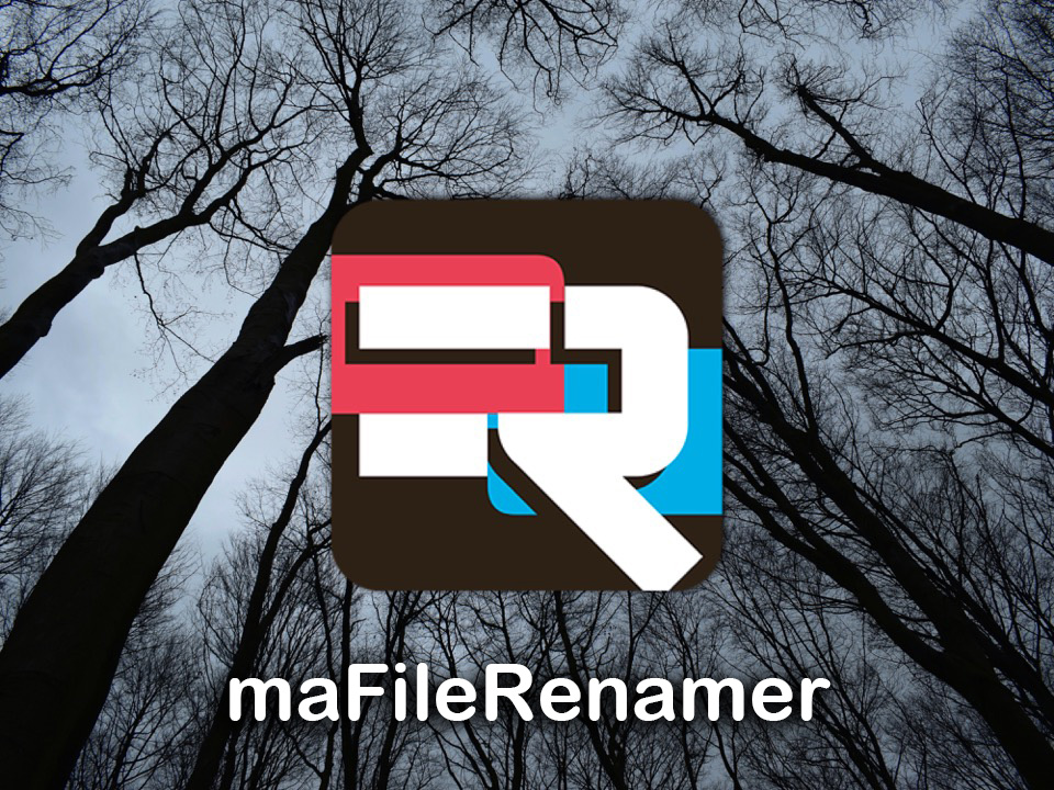 maFileRenamer